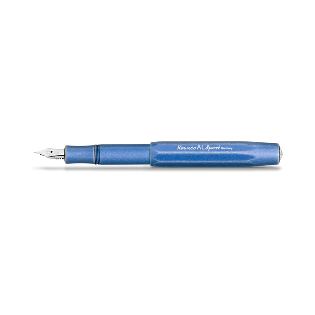 Kaweco Penne FINE F Penna Stilografica AL Sport - Stonewashed Blue