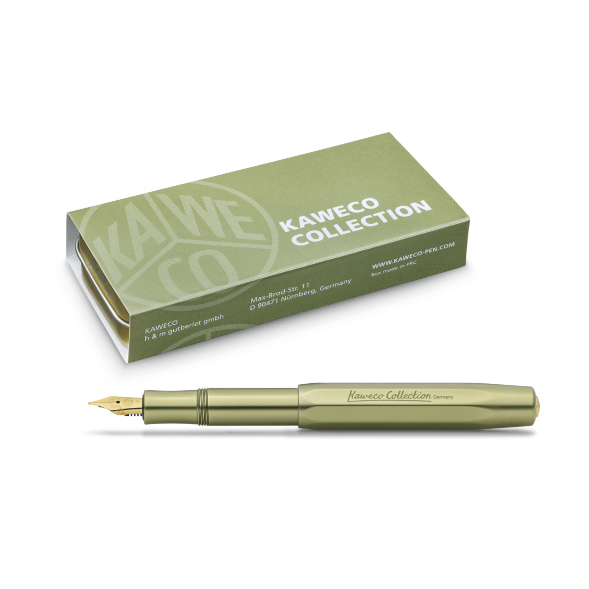 Kaweco Penne Penna stilografica Collection Olivine F