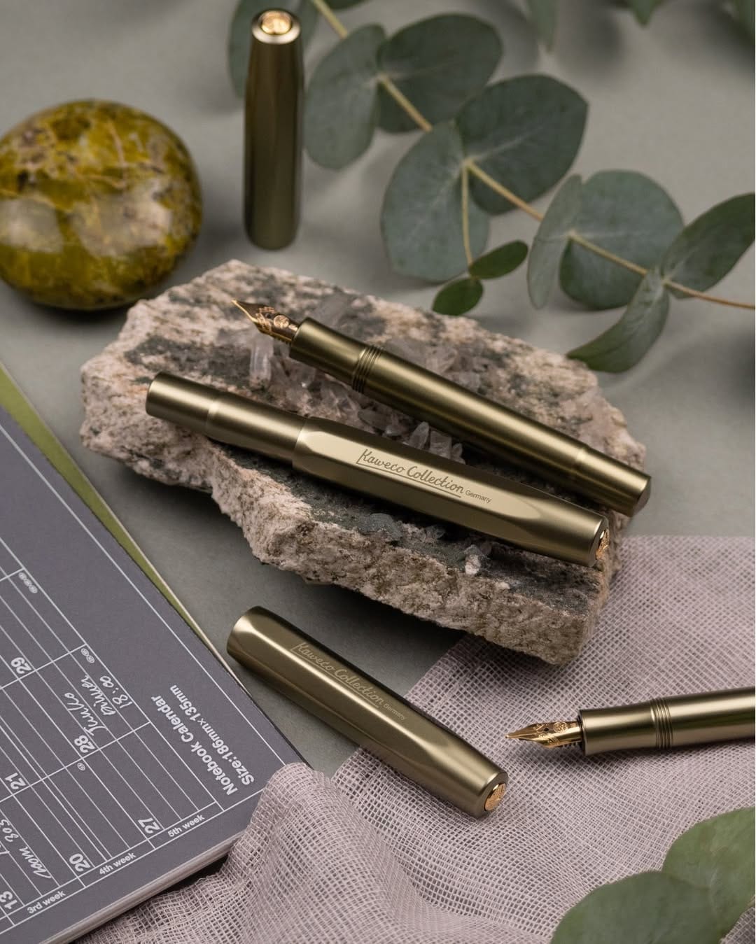 Kaweco Penne Penna stilografica Collection Olivine F