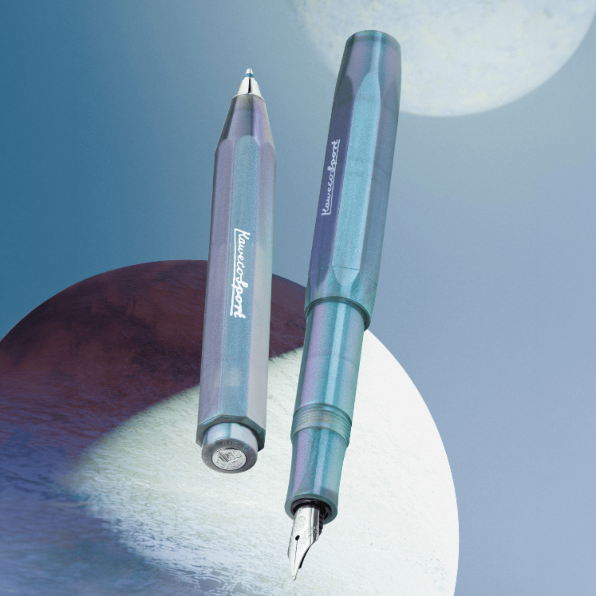 Kaweco Penne Penna stilografica Lunar Sport Kaweco - Shadow Blue
