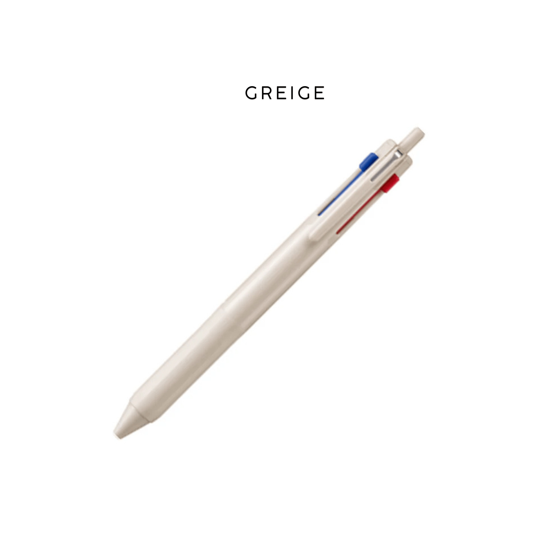 Mitsubishi Pencil Penne GREIGE - 0.5mm Penna Uni-Ball Jetstream - 3 colori