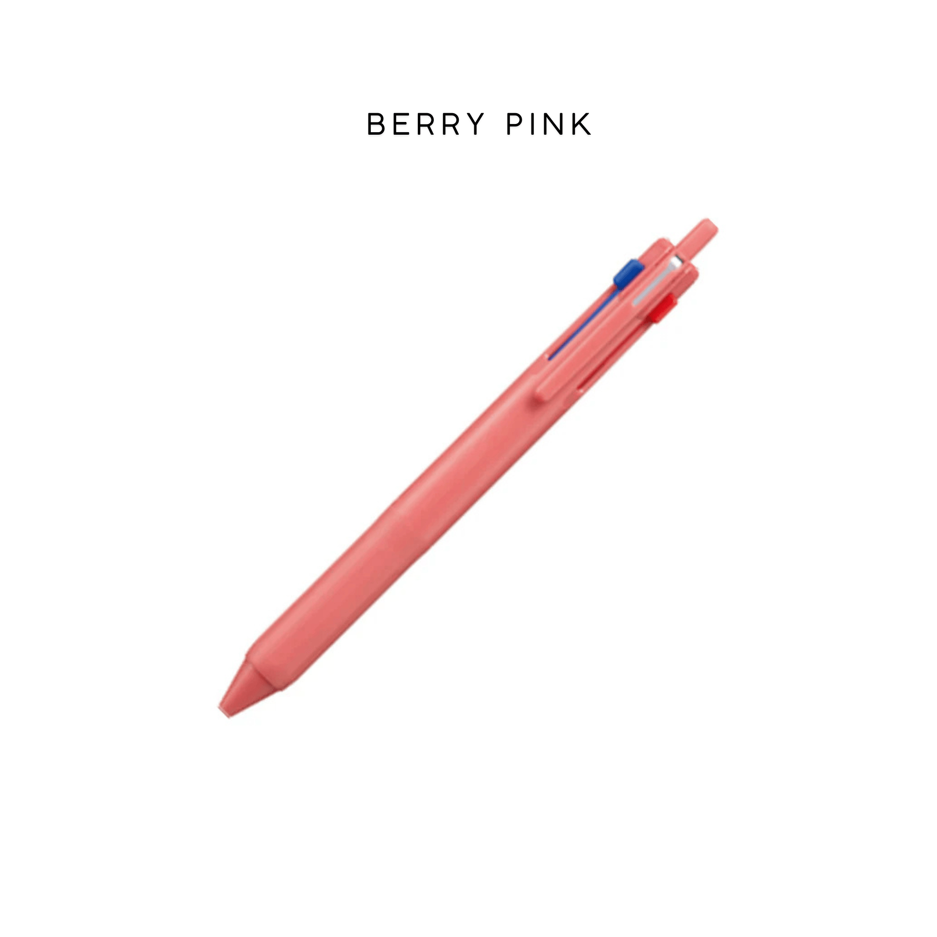 Mitsubishi Pencil Penne BERRY PINK - 0.5mm Penna Uni-Ball Jetstream - 3 colori