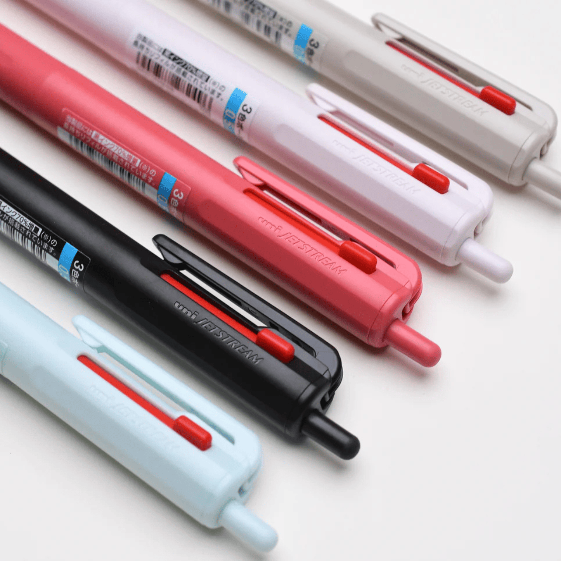 Mitsubishi Pencil Penne Penna Uni-Ball Jetstream - 3 colori