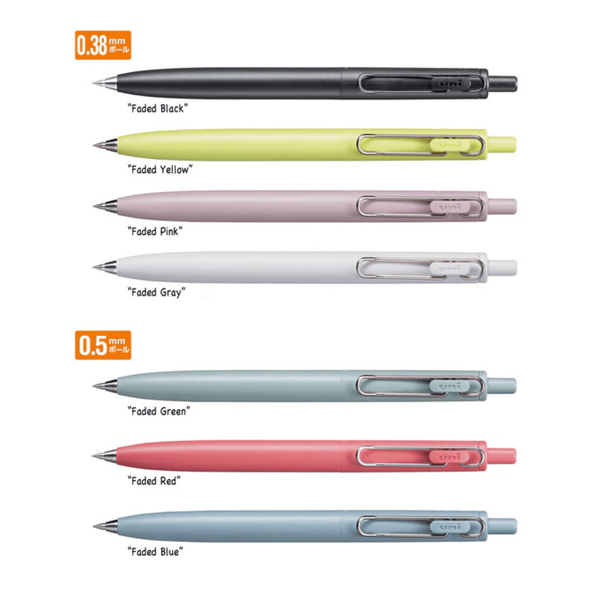 Mitsubishi Pencil Penne Penna Uni-Ball One F