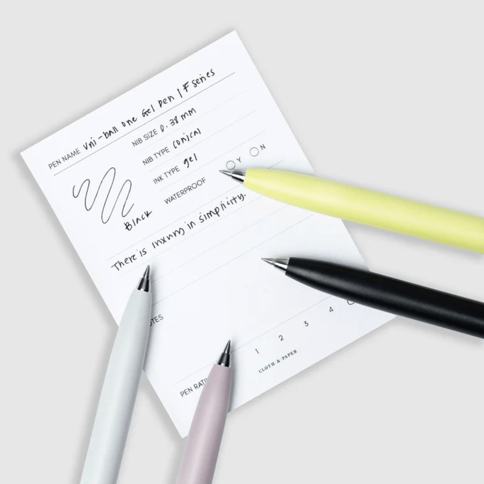 Mitsubishi Pencil Penne Penna Uni-Ball One F