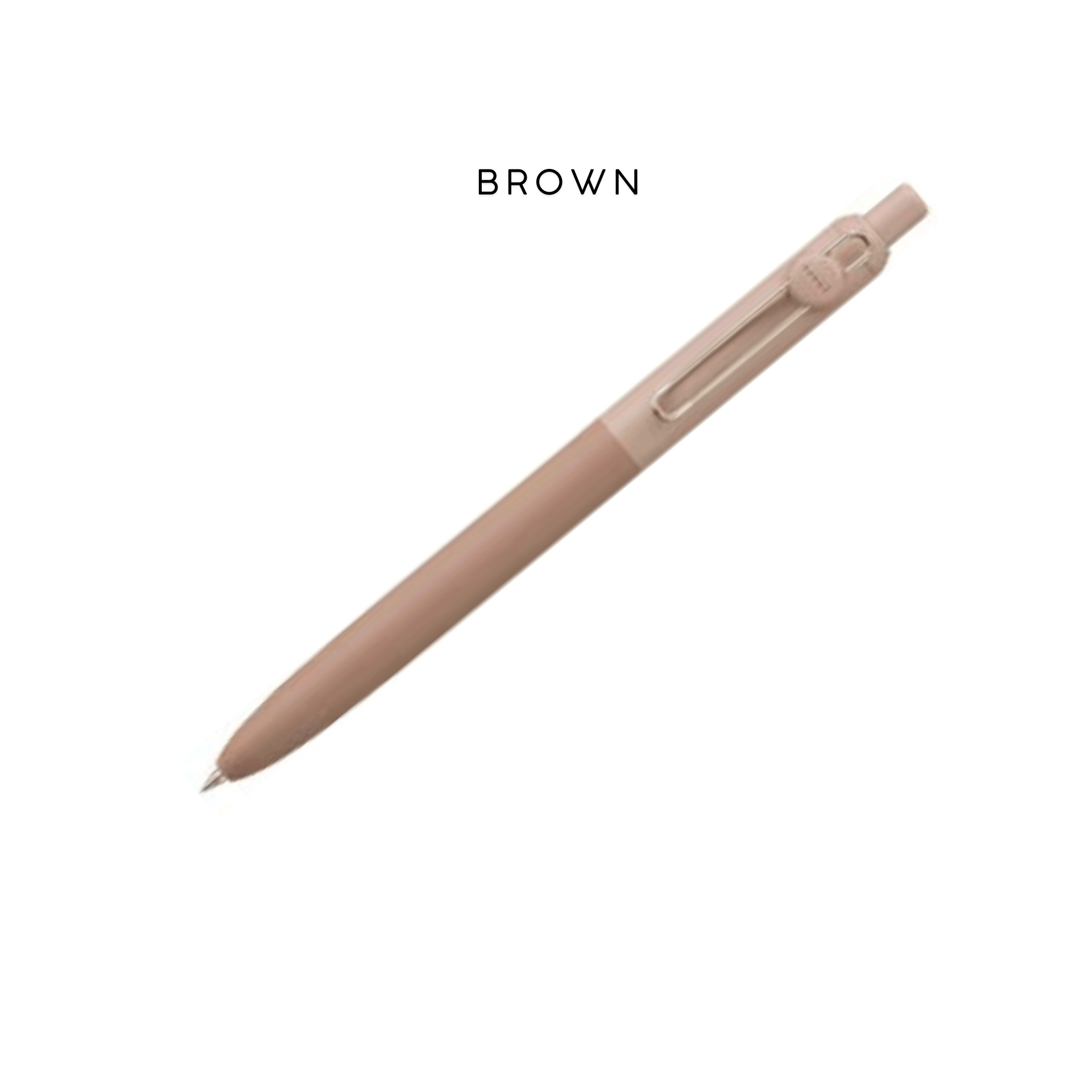 Mitsubishi Pencil Penne BROWN Penna Uni-Ball Zento - extra-fine 0.38