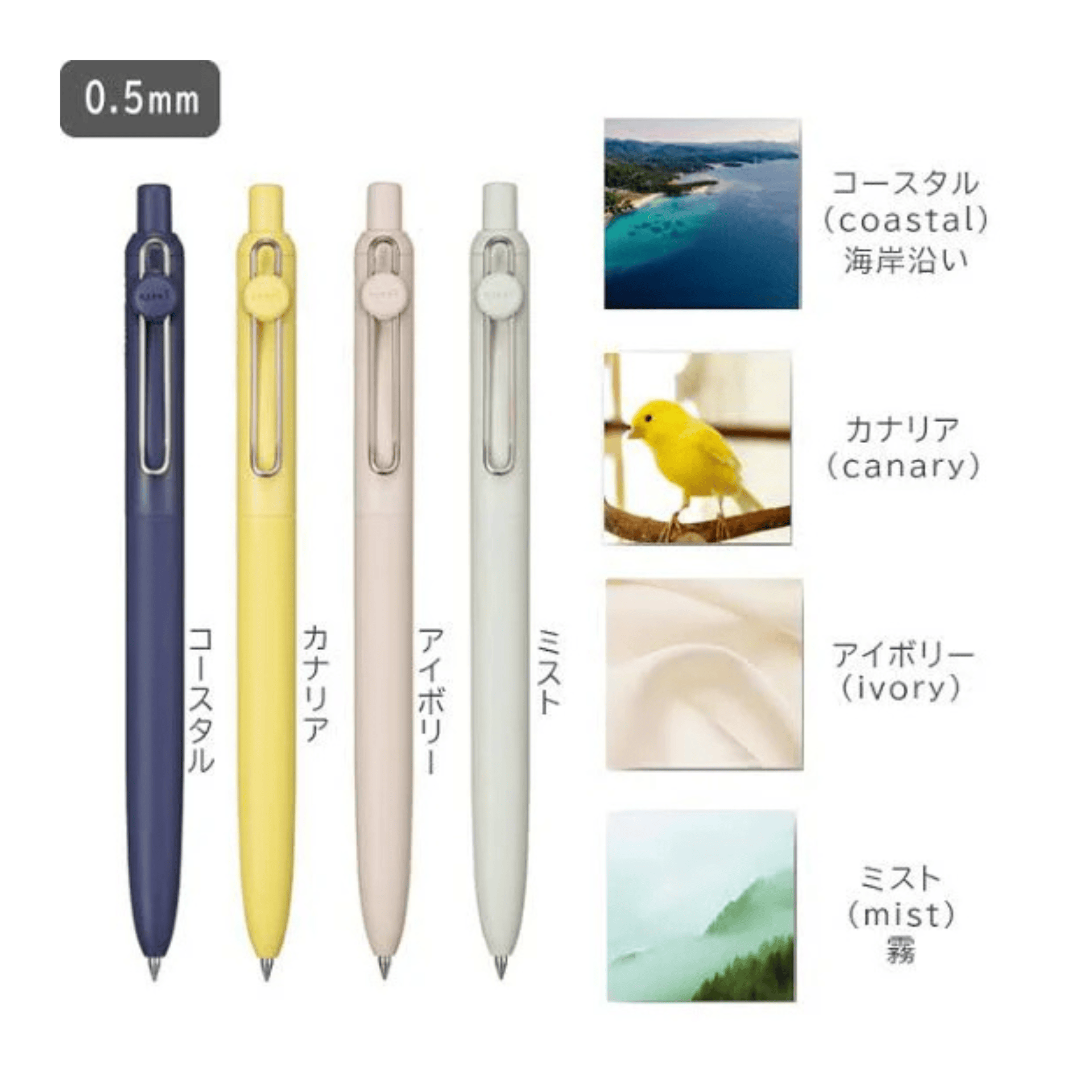 Mitsubishi Pencil Penne Penna Uni-Ball Zento - fine 0.5