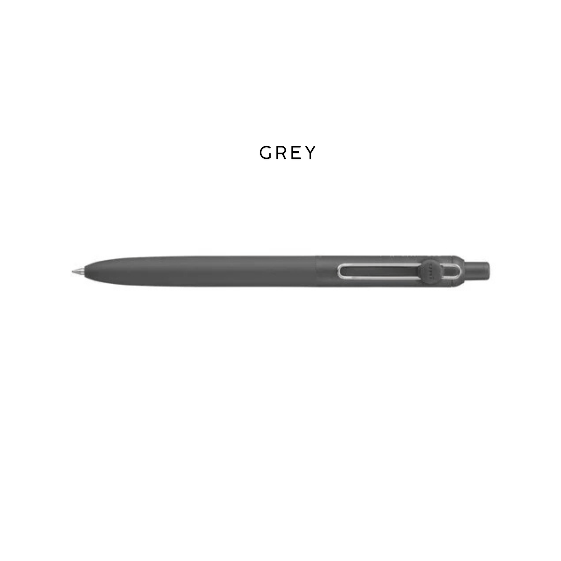 Mitsubishi Pencil Penne GREY Penna Uni-Ball Zento - fine 0.5