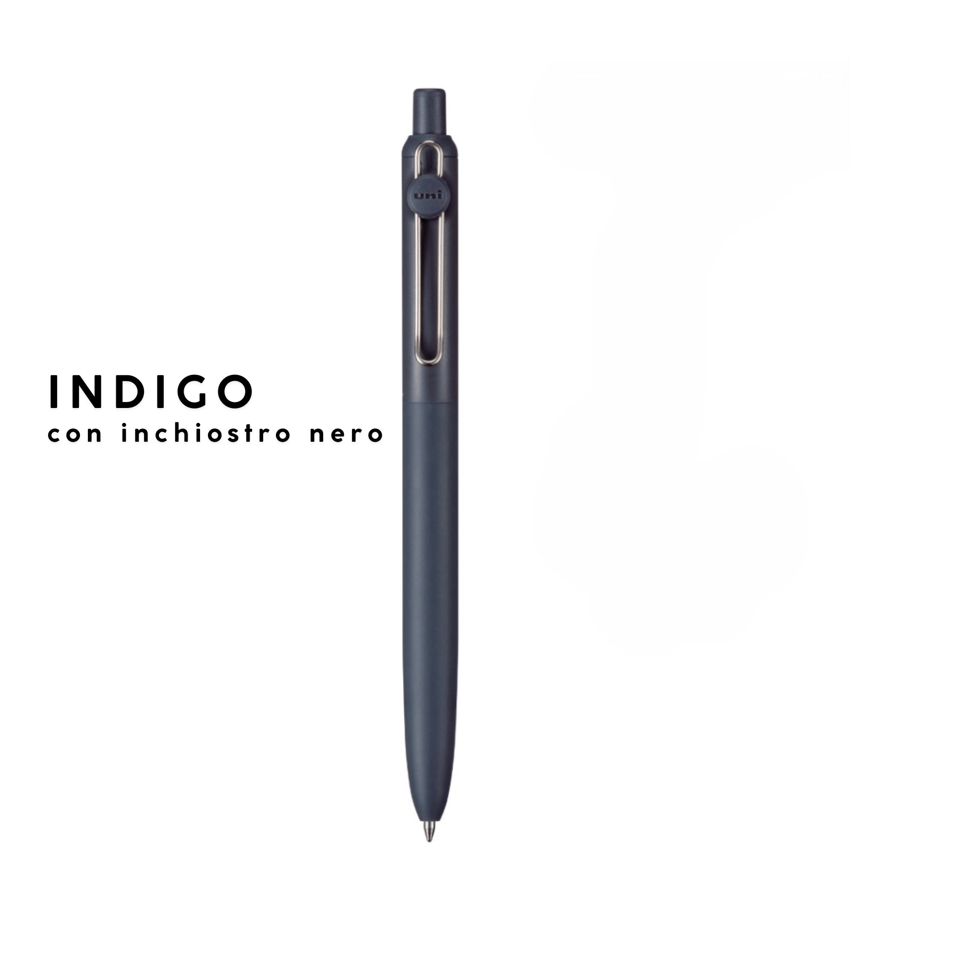 Mitsubishi Pencil Penne INDIGO Penna Uni-Ball Zento - medio 0.7