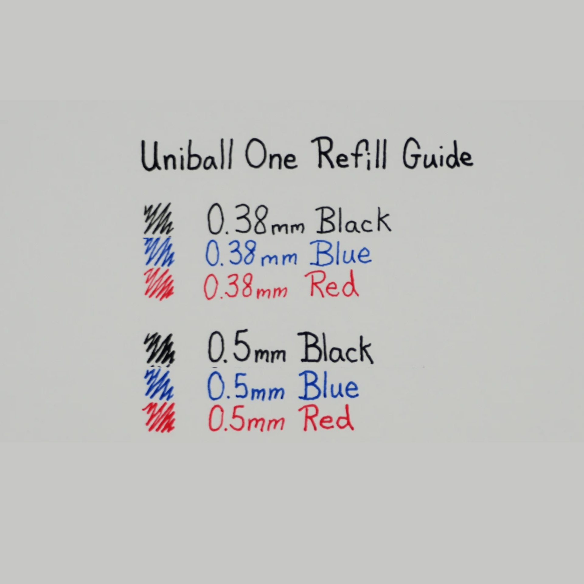 Mitsubishi Pencil Penne Refill Penna Uni-Ball One