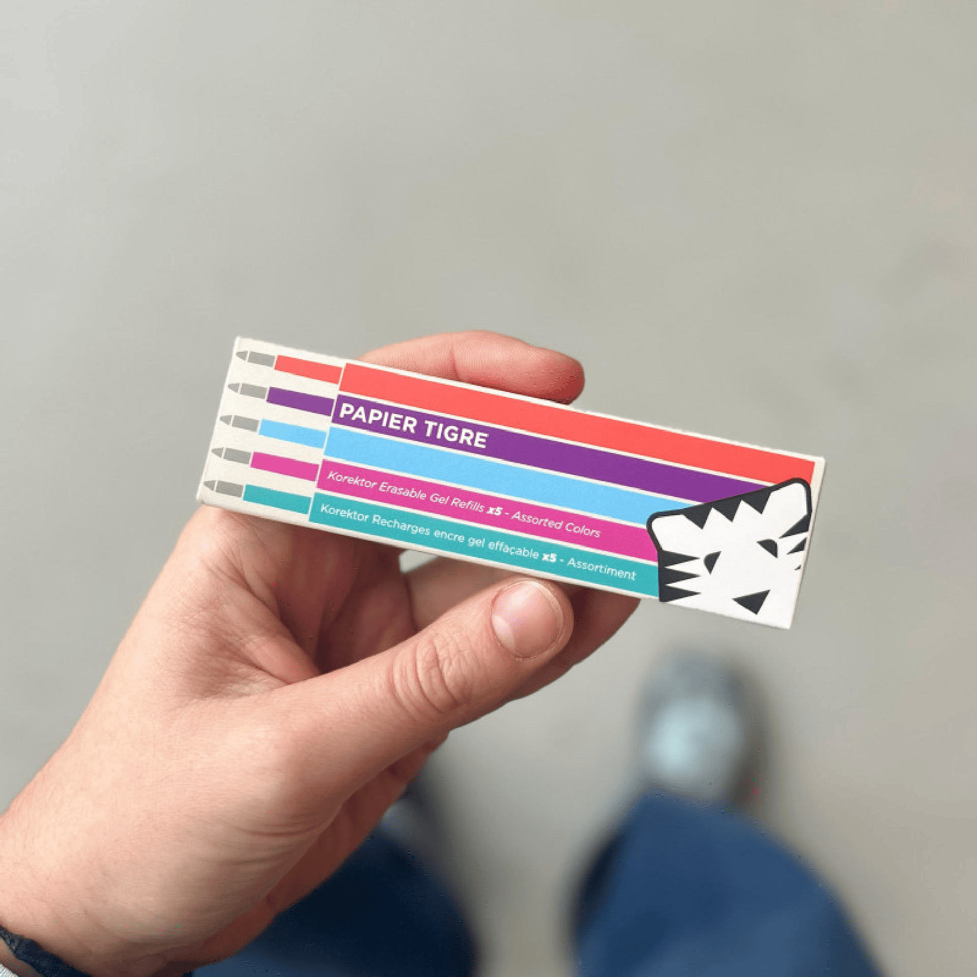 Papier Tigre Penne Refill per penna cancellabile Papier Tigre