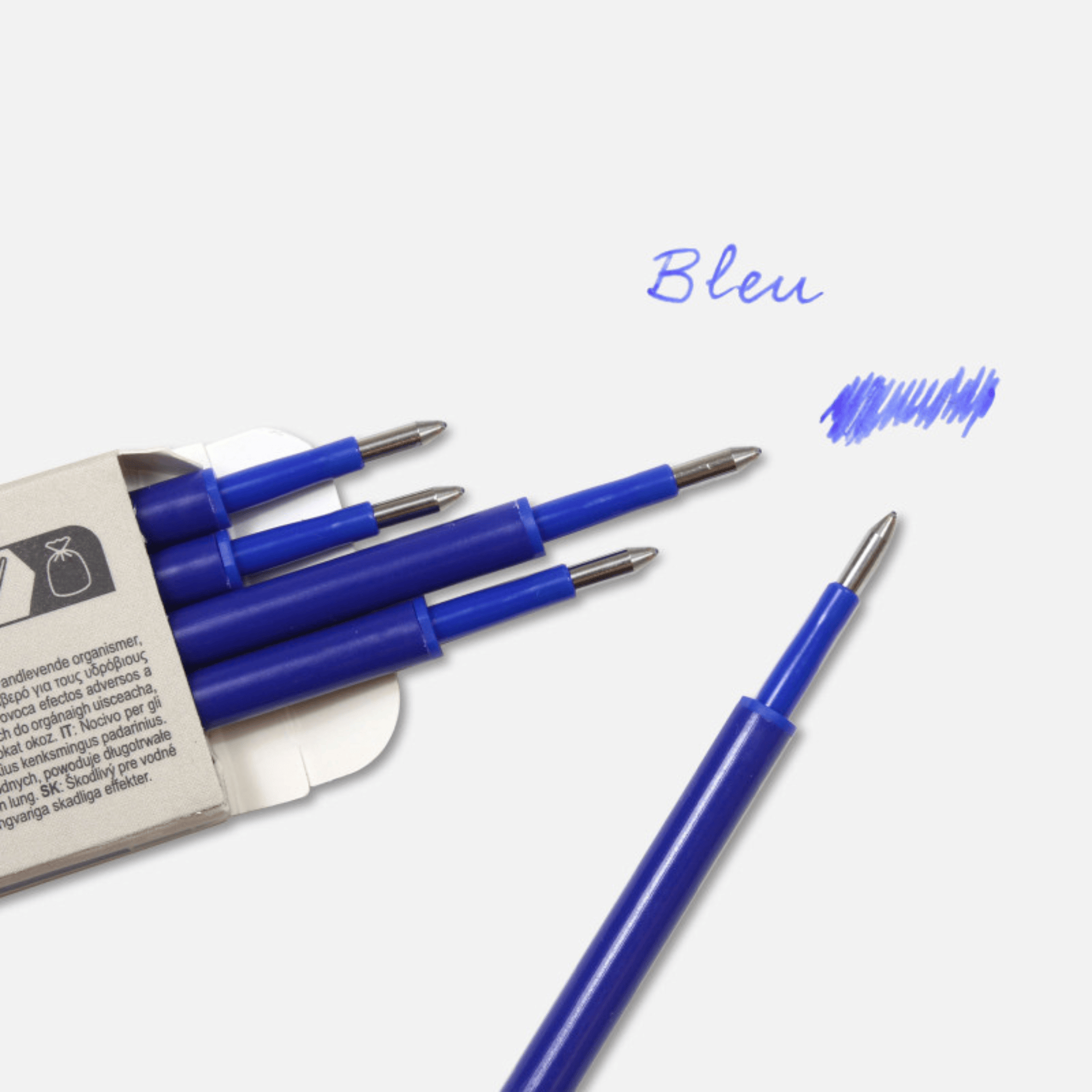 Papier Tigre Penne BLU Refill per penna cancellabile Papier Tigre