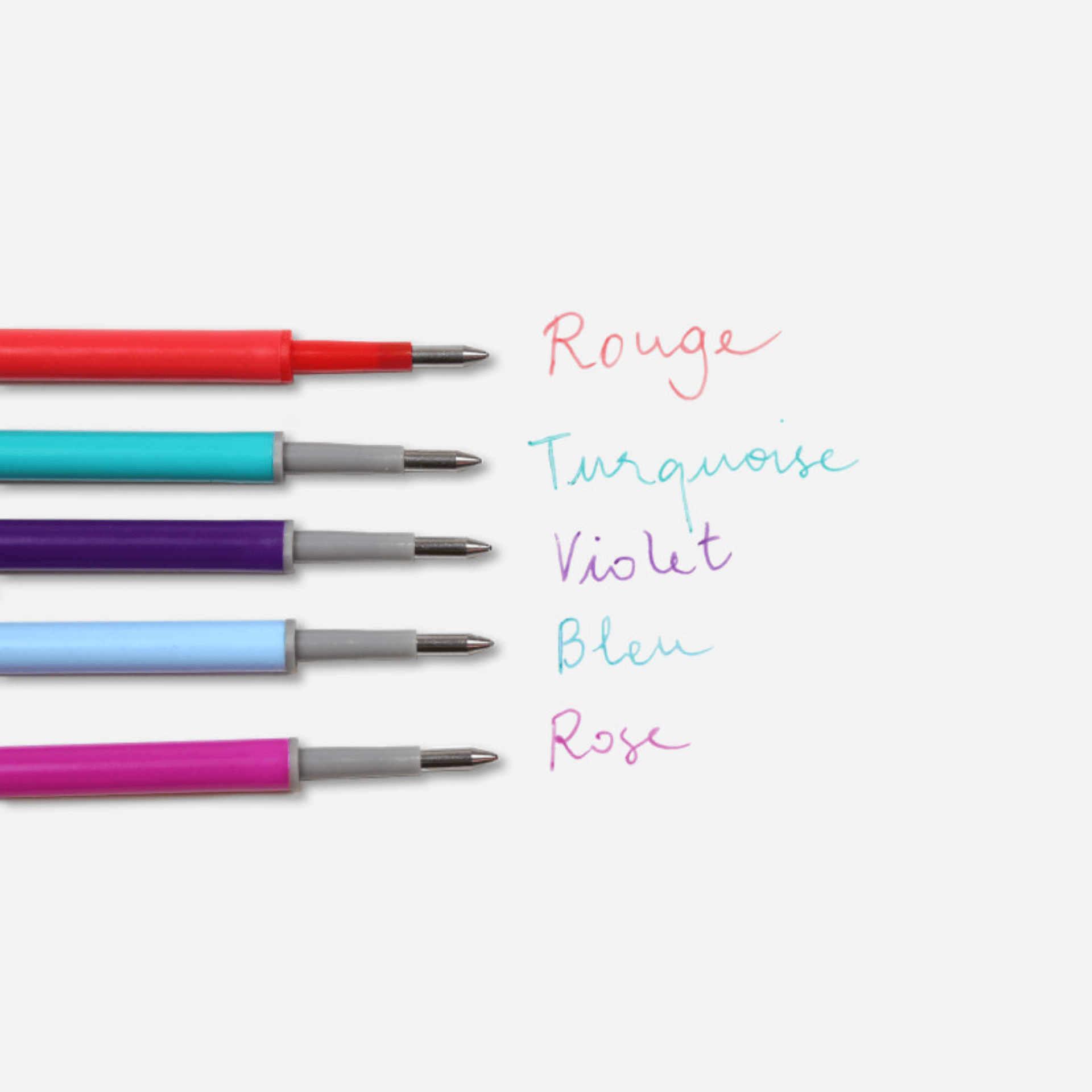 Papier Tigre Penne REFILL COLORATI Refill per penna cancellabile Papier Tigre