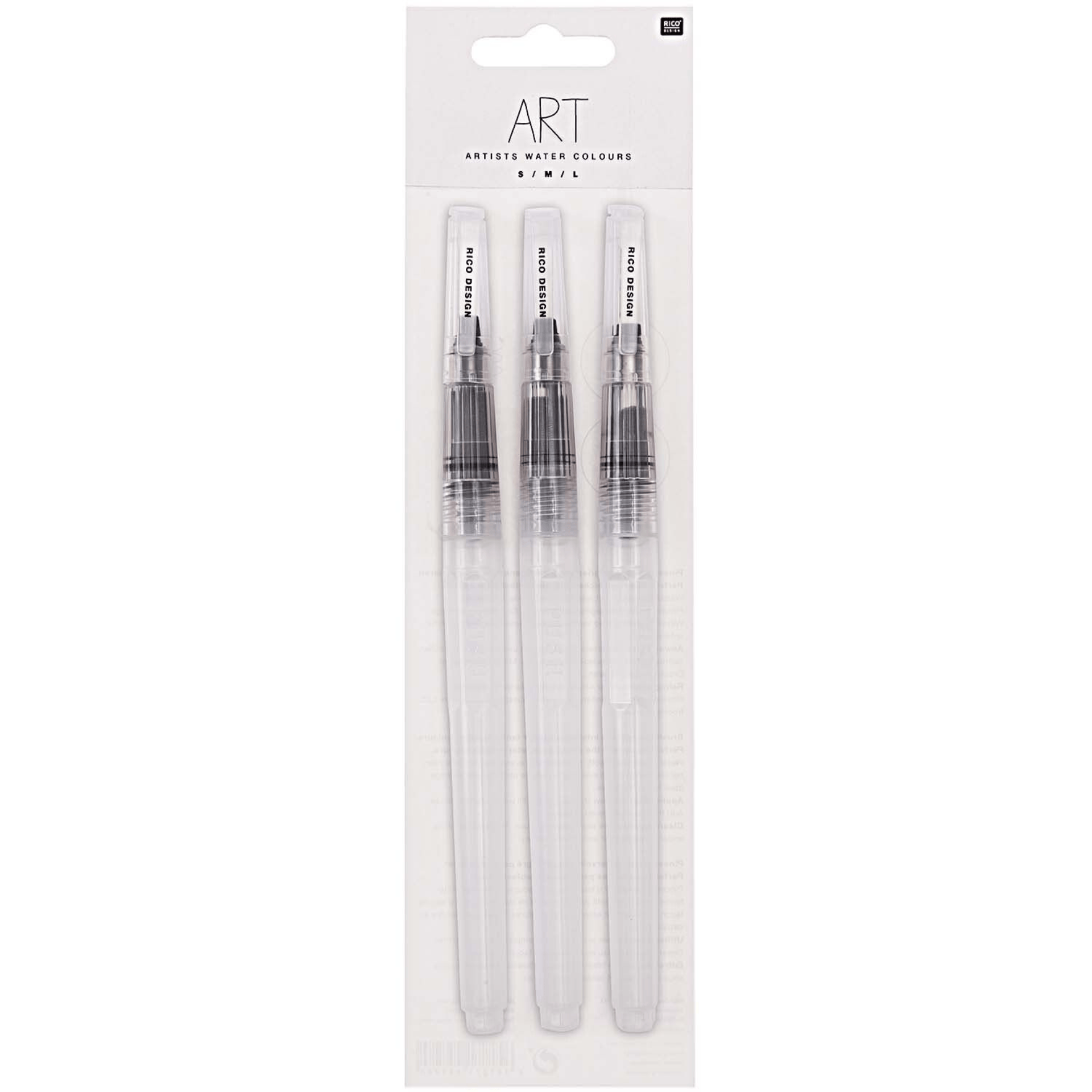 Rico Design Penne Set da 3 Water Tank Brush Pen