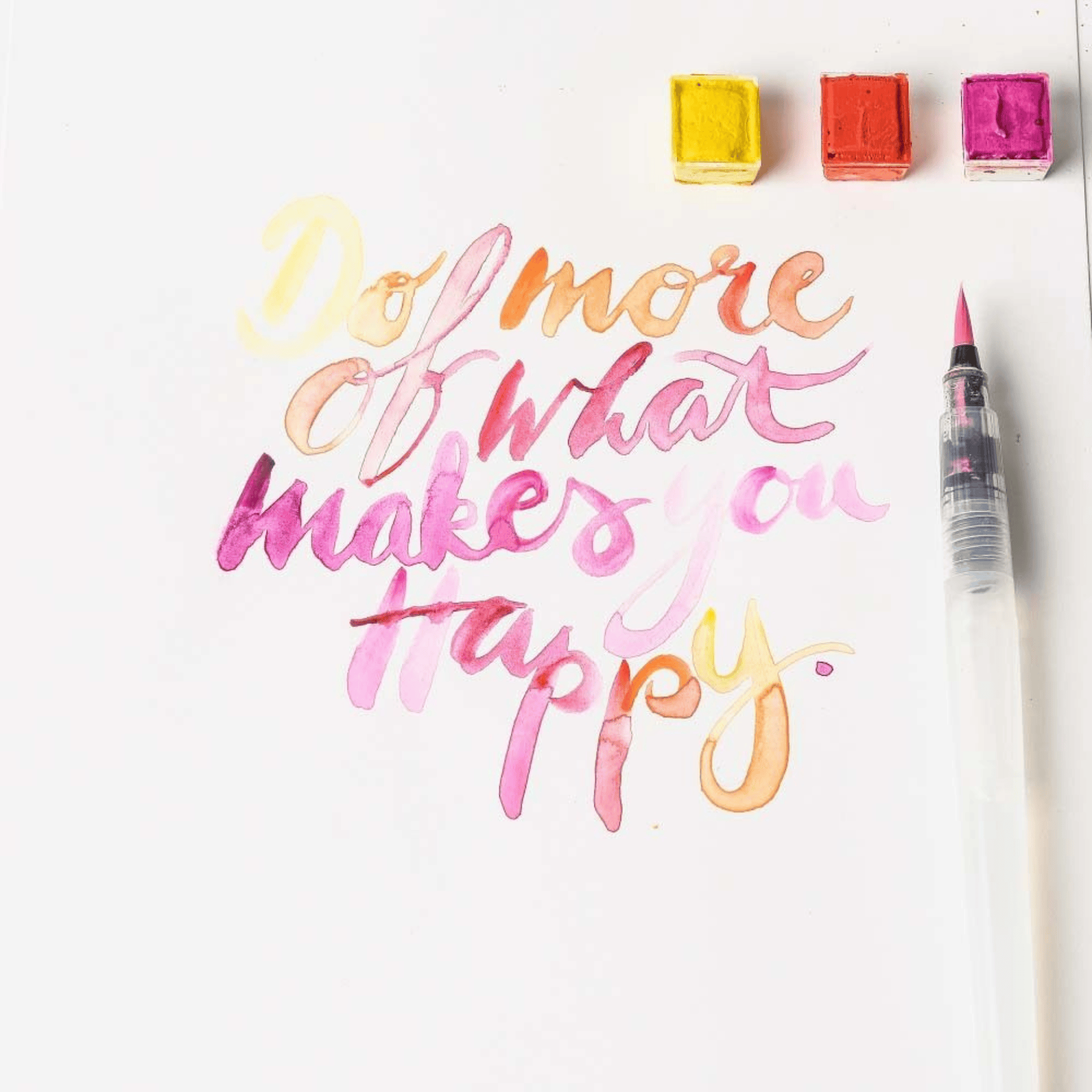 Rico Design Penne Set da 3 Water Tank Brush Pen