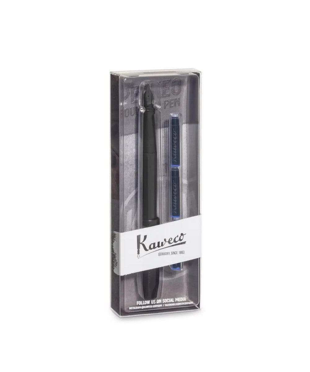 Kaweco Penne Set Stilografica Perkeo Black