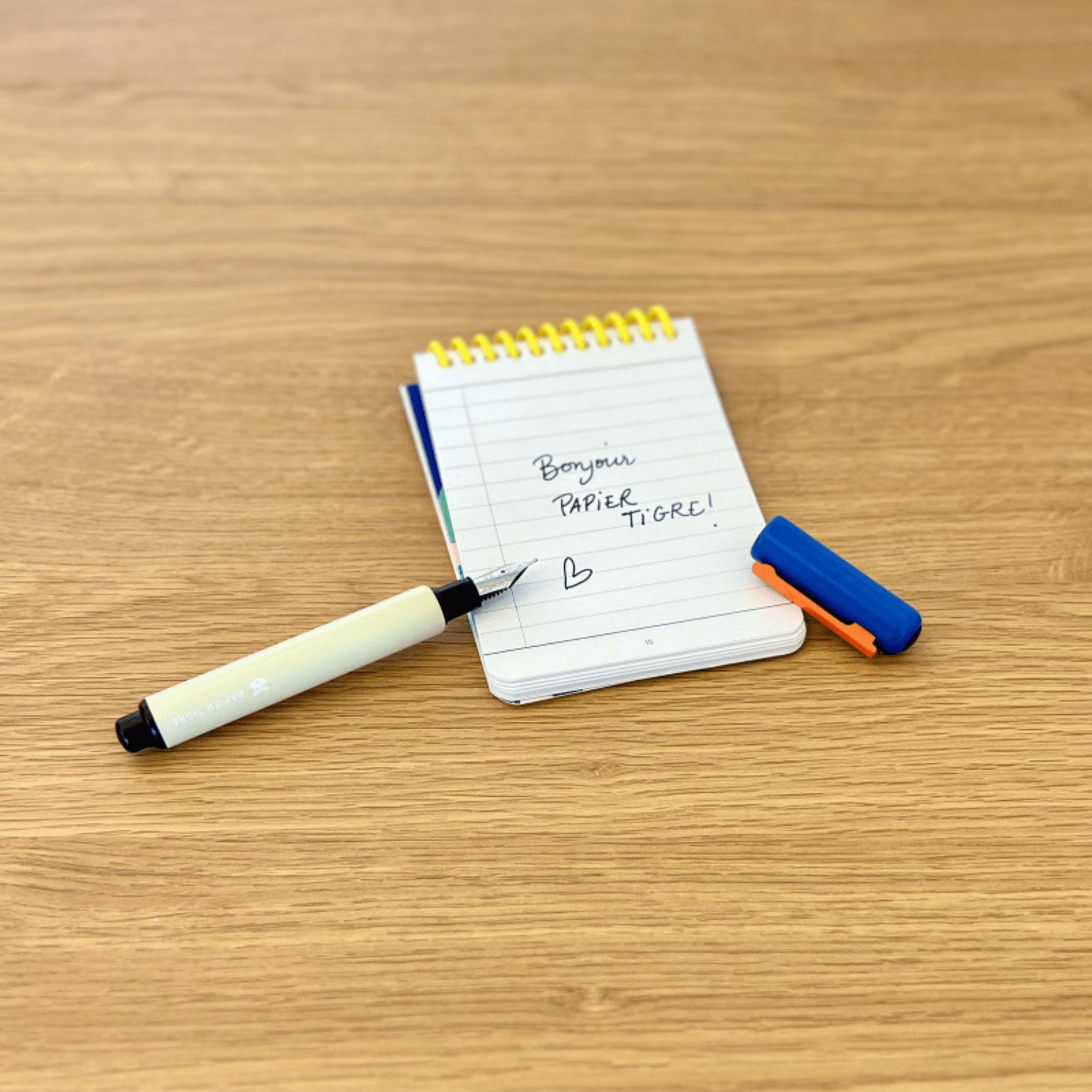 Papier Tigre Penne Stilografica Tigre - Blue & Sand
