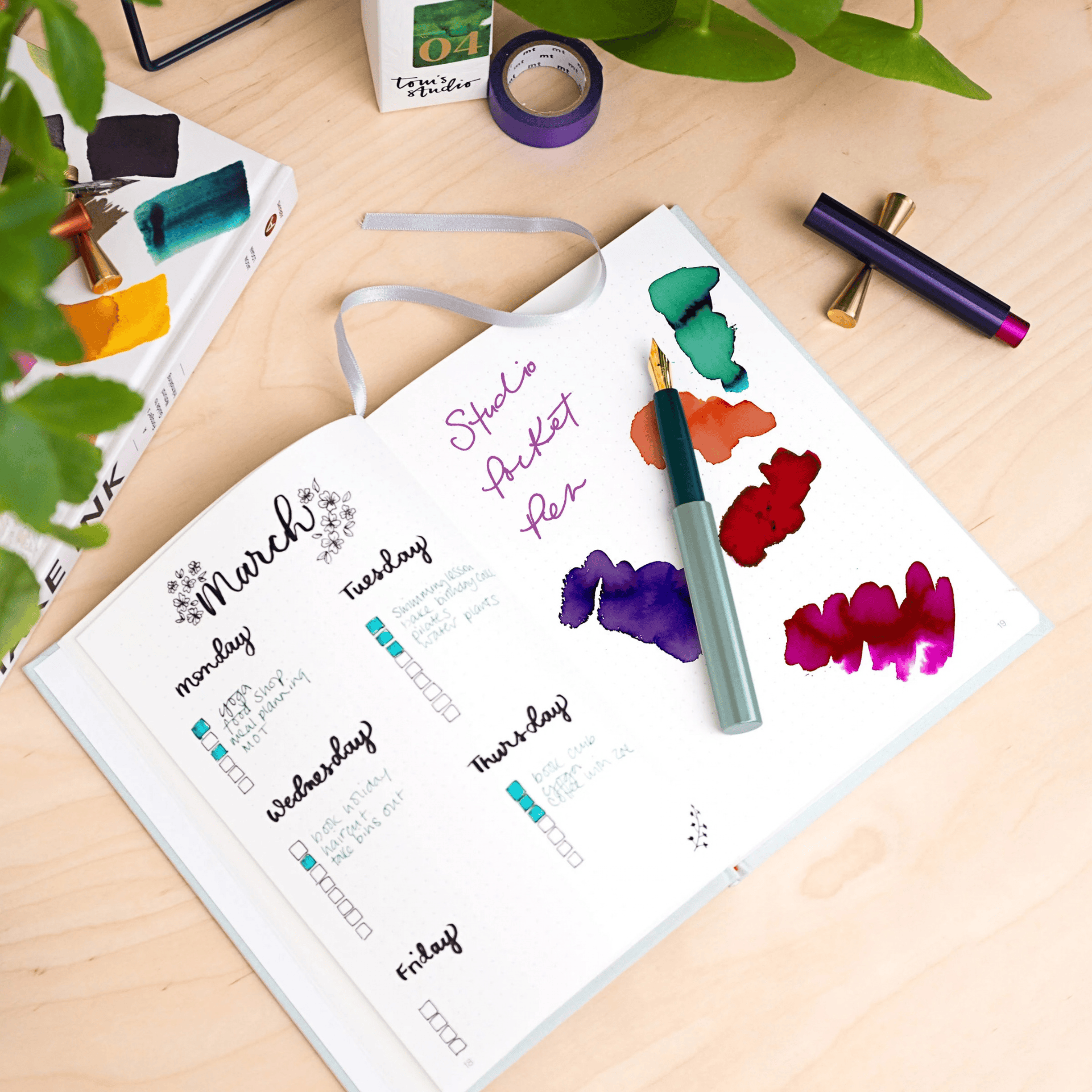 Tom's Studio Penne The Studio Pocket Fountain Pen
