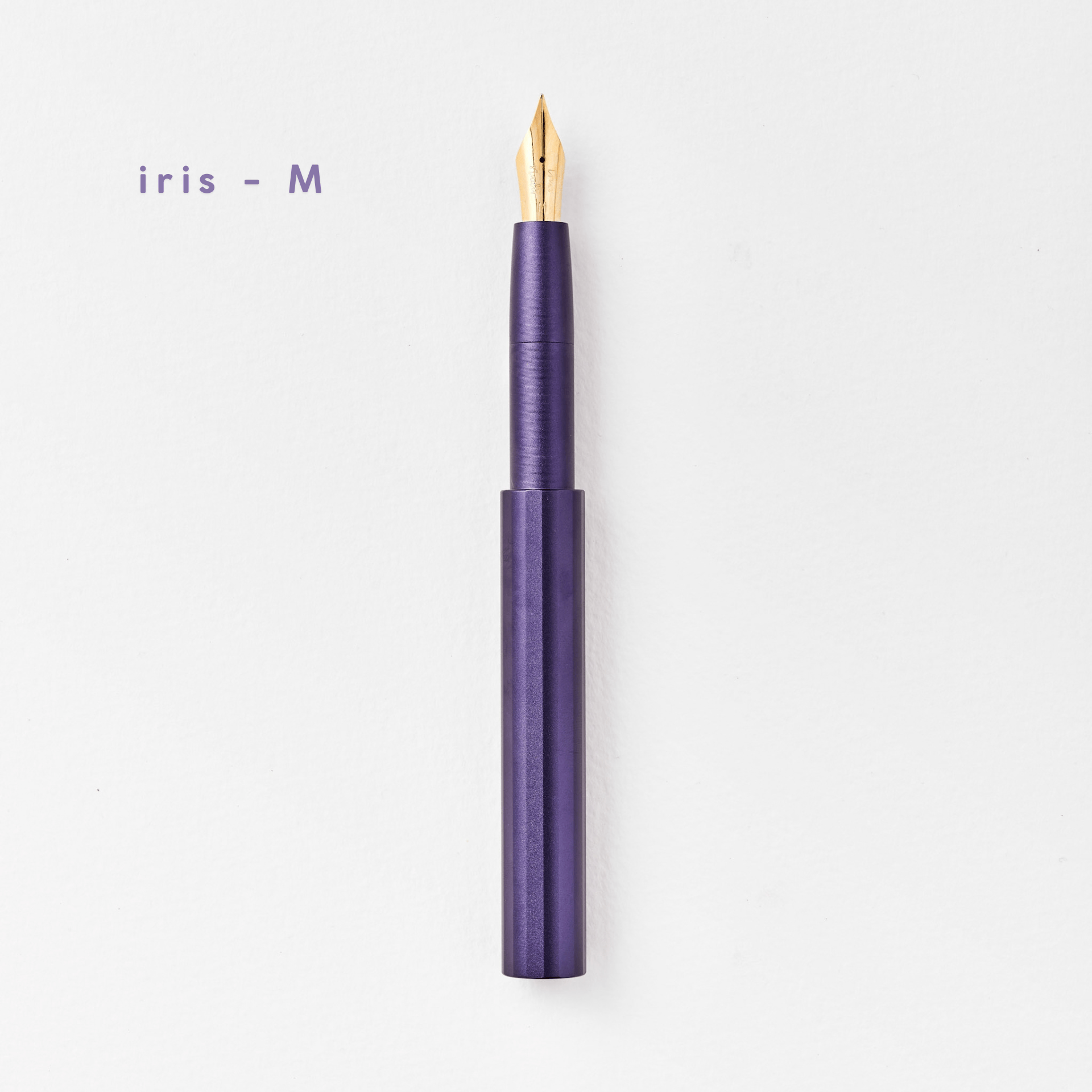 Tom's Studio Penne IRIS - medium The Studio Pocket Fountain Pen