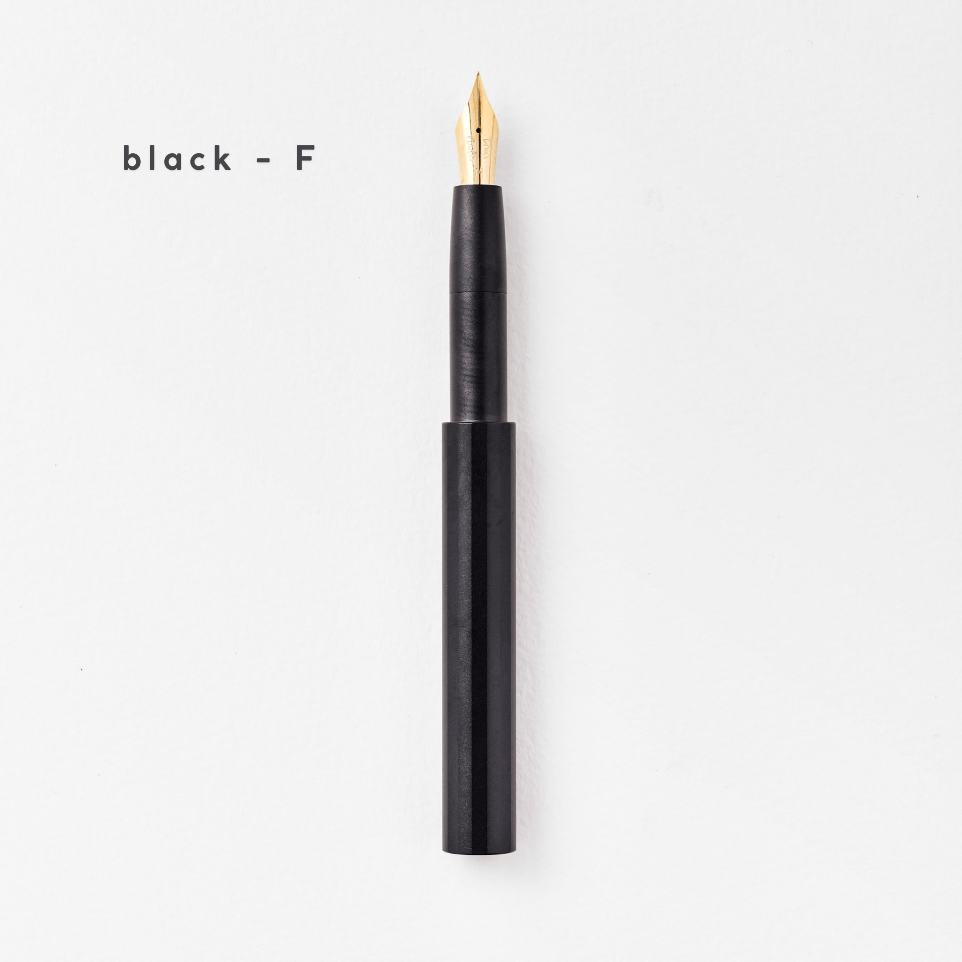 Tom's Studio Penne BLACK - fine The Studio Pocket Fountain Pen