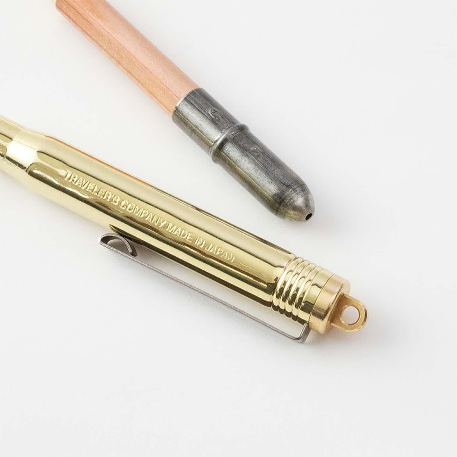 Traveler's Company Japan Penne TRC BRASS Ballpoint Pen - Penna a sfera Traveler's