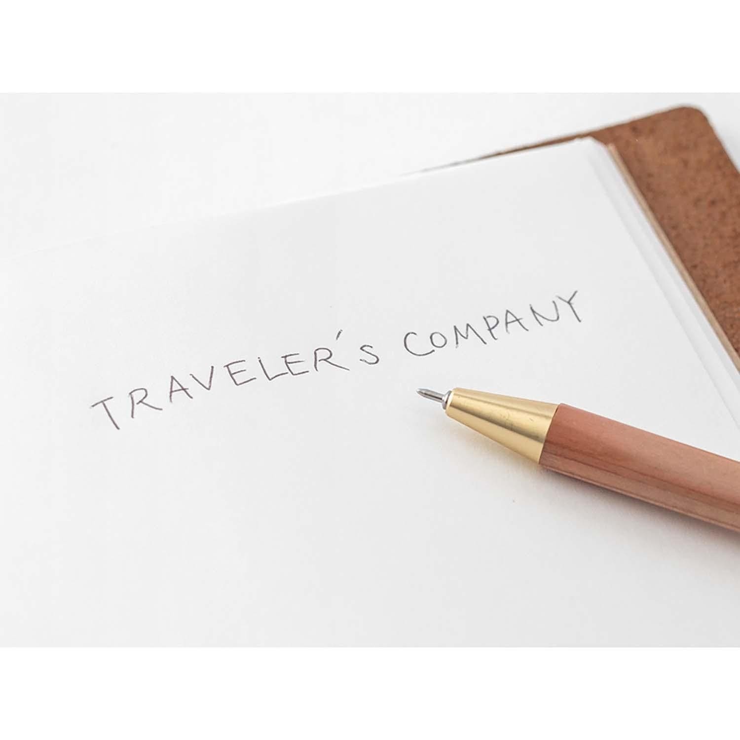 Traveler's Company Japan Penne TRC BRASS Ballpoint Pen - Penna a sfera Traveler's