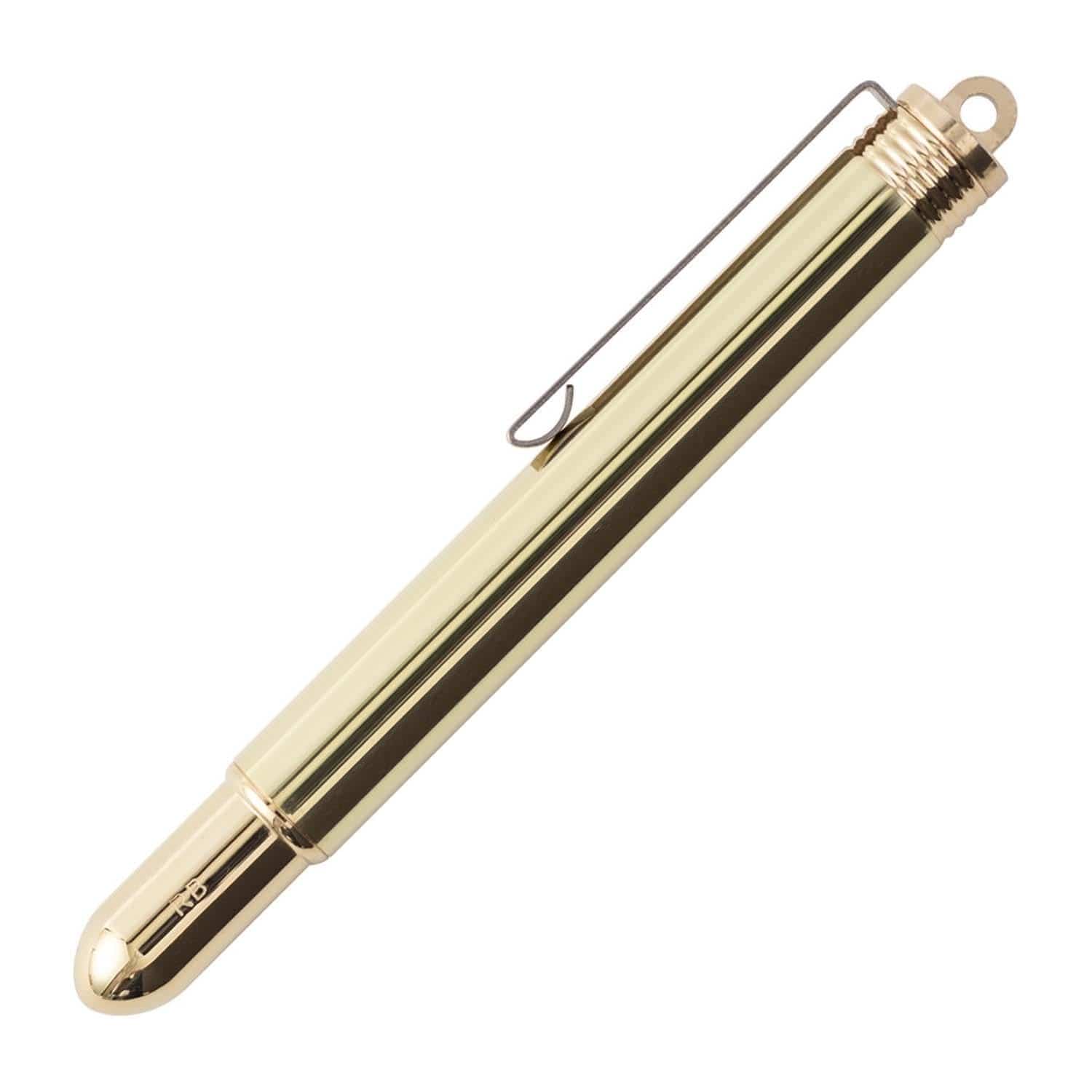 Traveler's Company Japan Penne TRC BRASS Rollerball Pen - Traveler's
