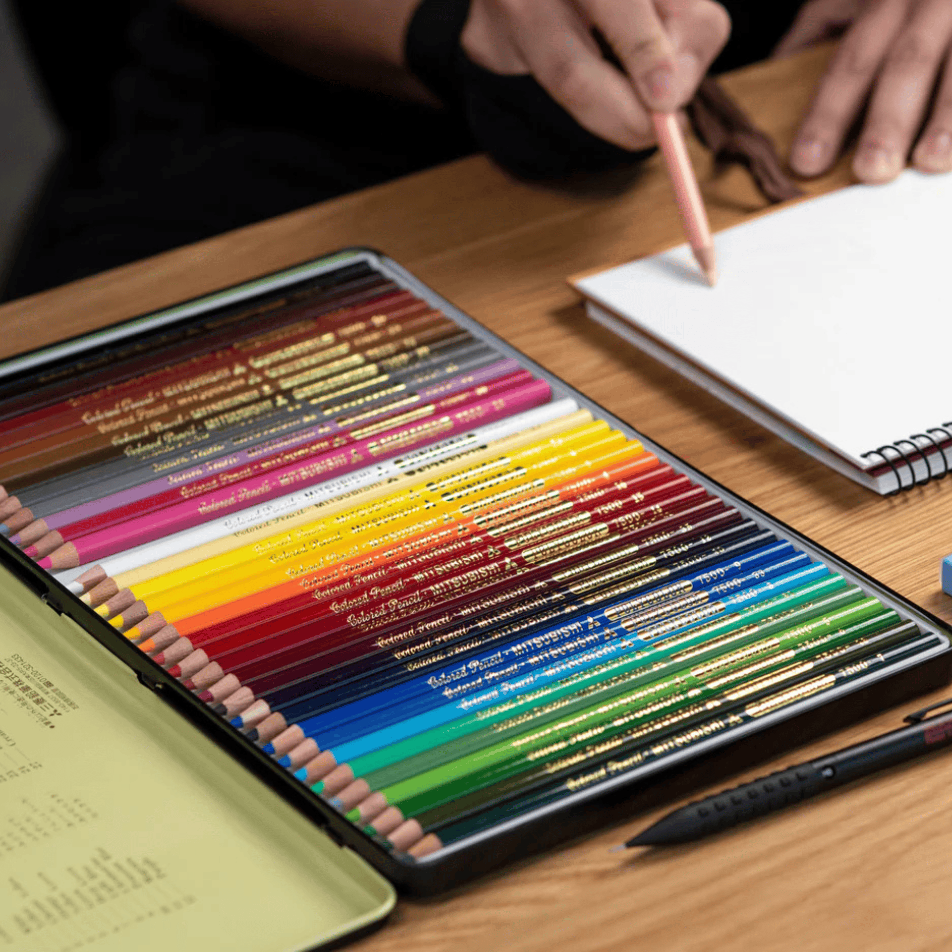 Mitsubishi Pencil Pittura Set Matite Colorate Polycolor