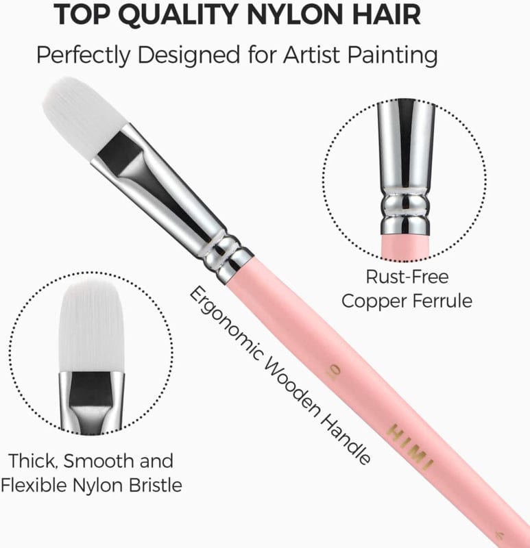 Himi Pittura Set pennelli Himi Pink