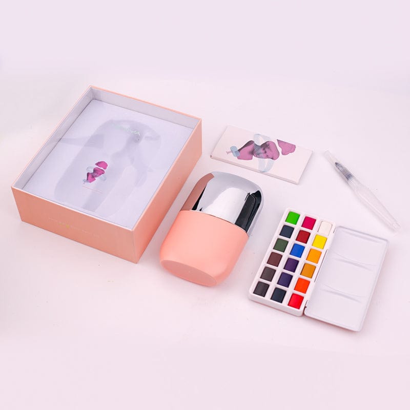 Himi Pittura Watercolor paint set - 18 colors