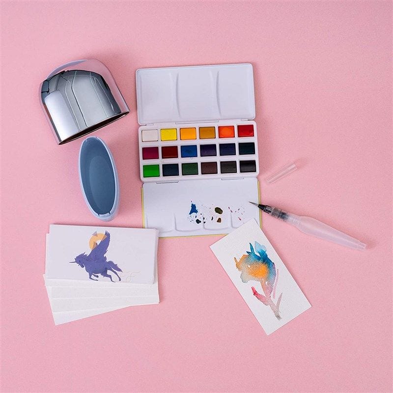 Himi Pittura Watercolor paint set - 18 colors