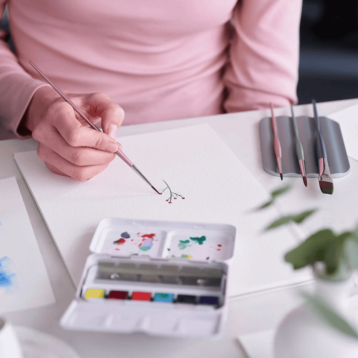 Tom's Studio Pittura Watercolour Collection - Naturescape