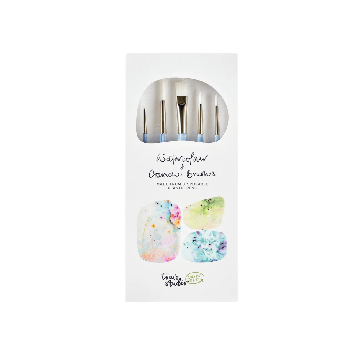 Tom's Studio Pittura Write Off Paintbrush Set
