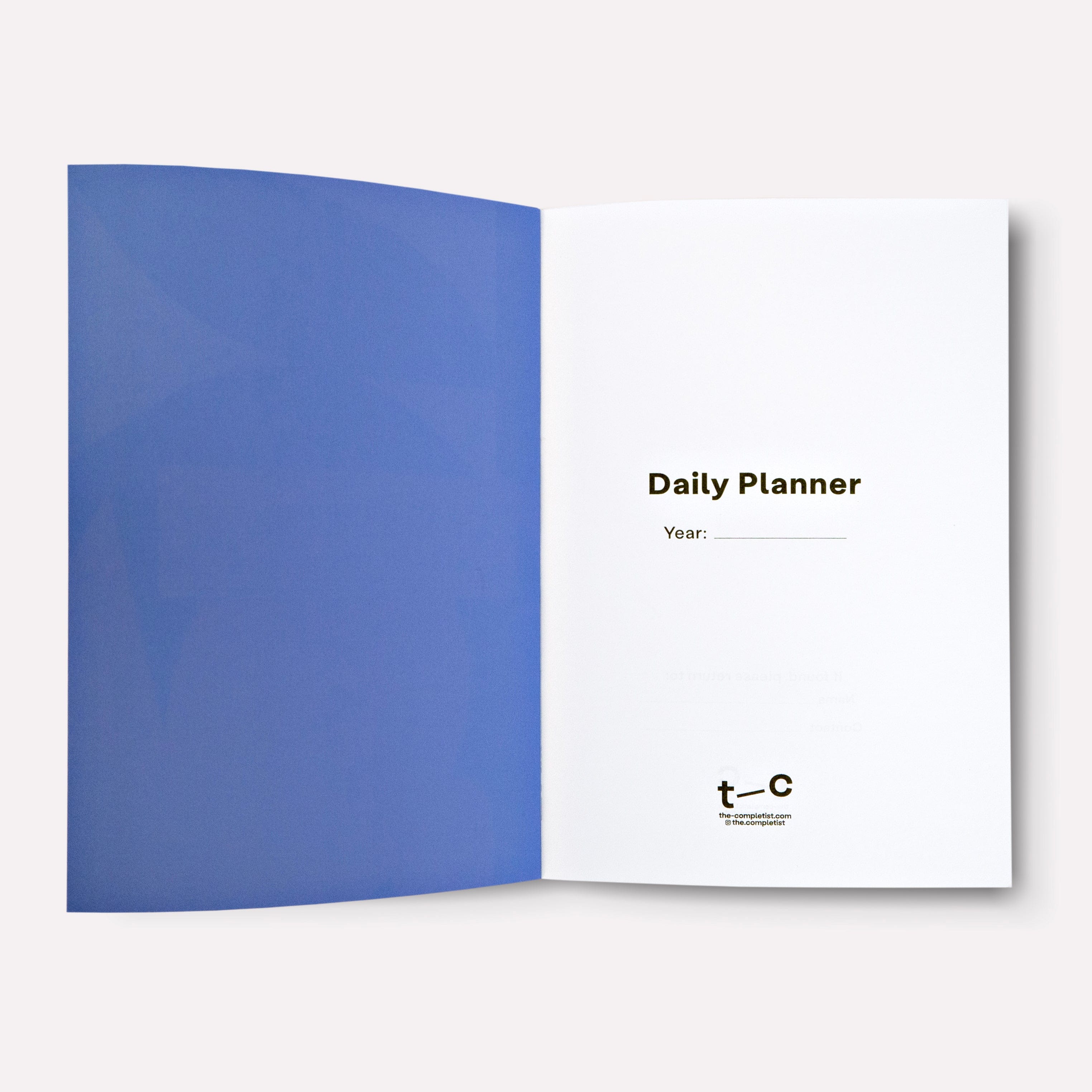 The Completist Planner Daily Planner Beams