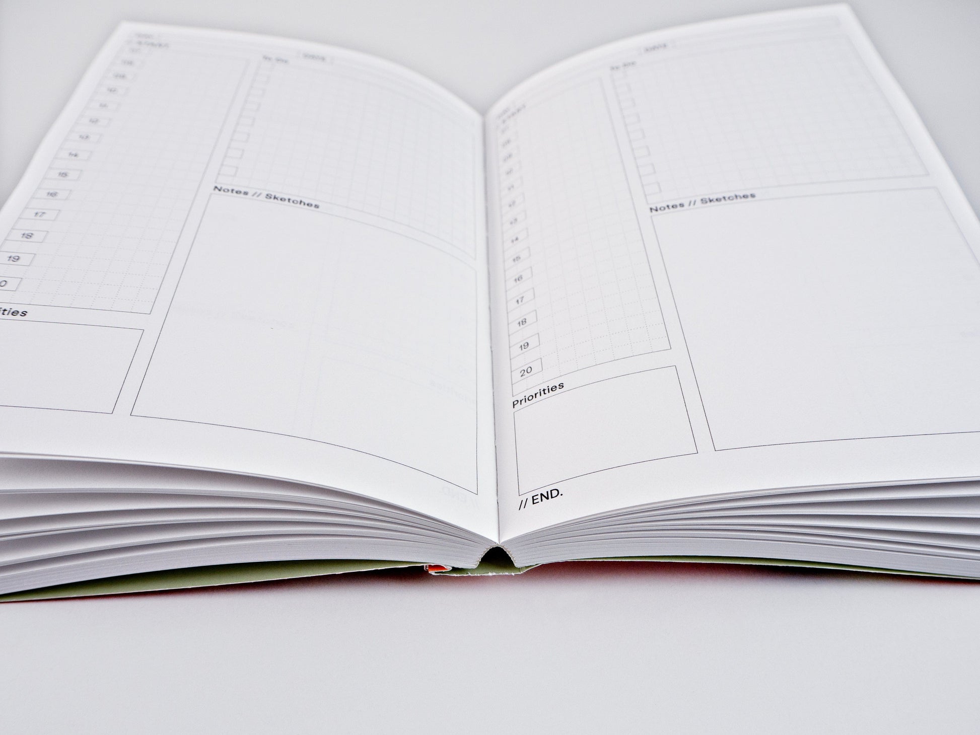 The Completist Planner Daily Planner Beams