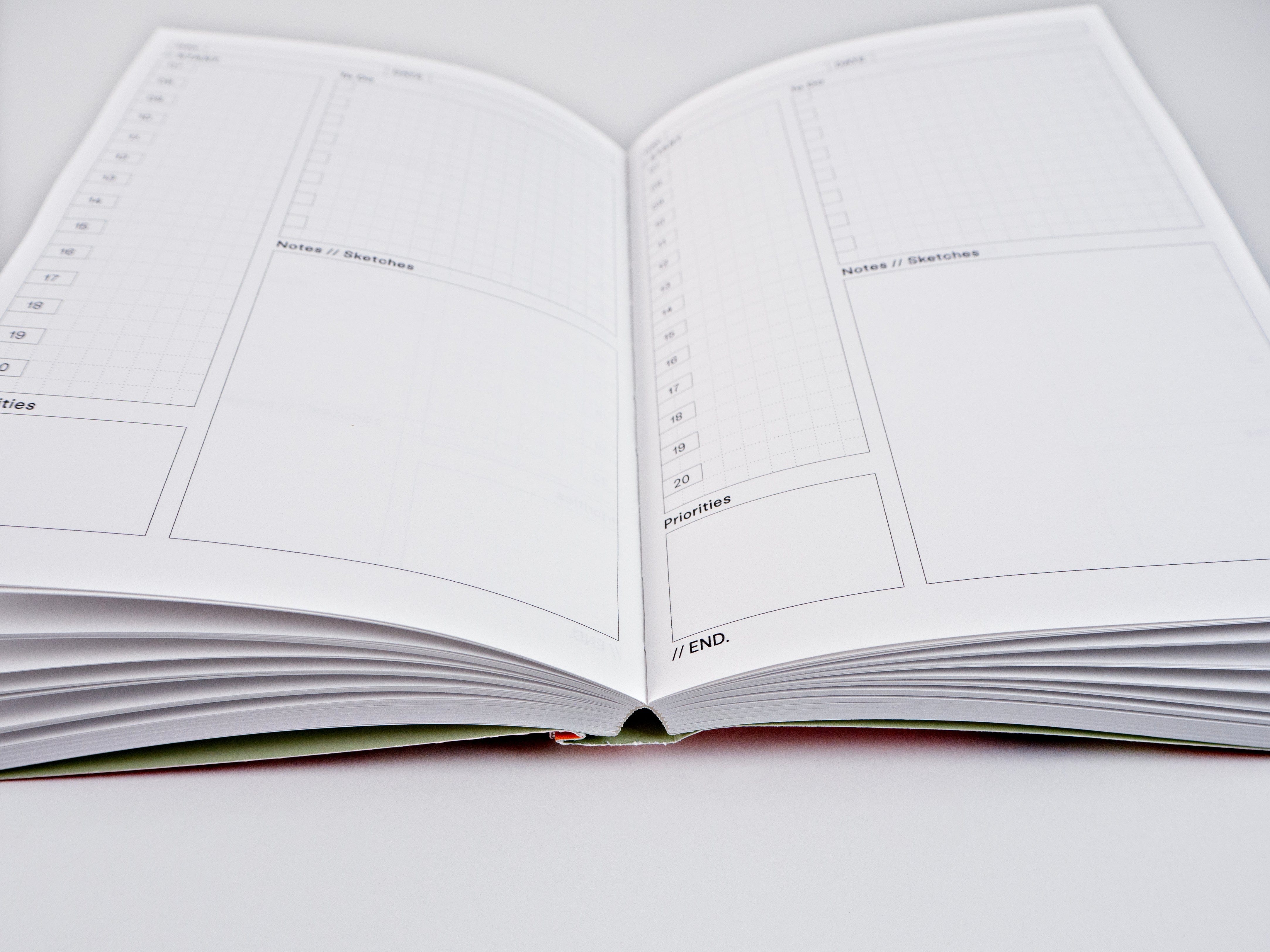 The Completist Planner Daily Planner Beams