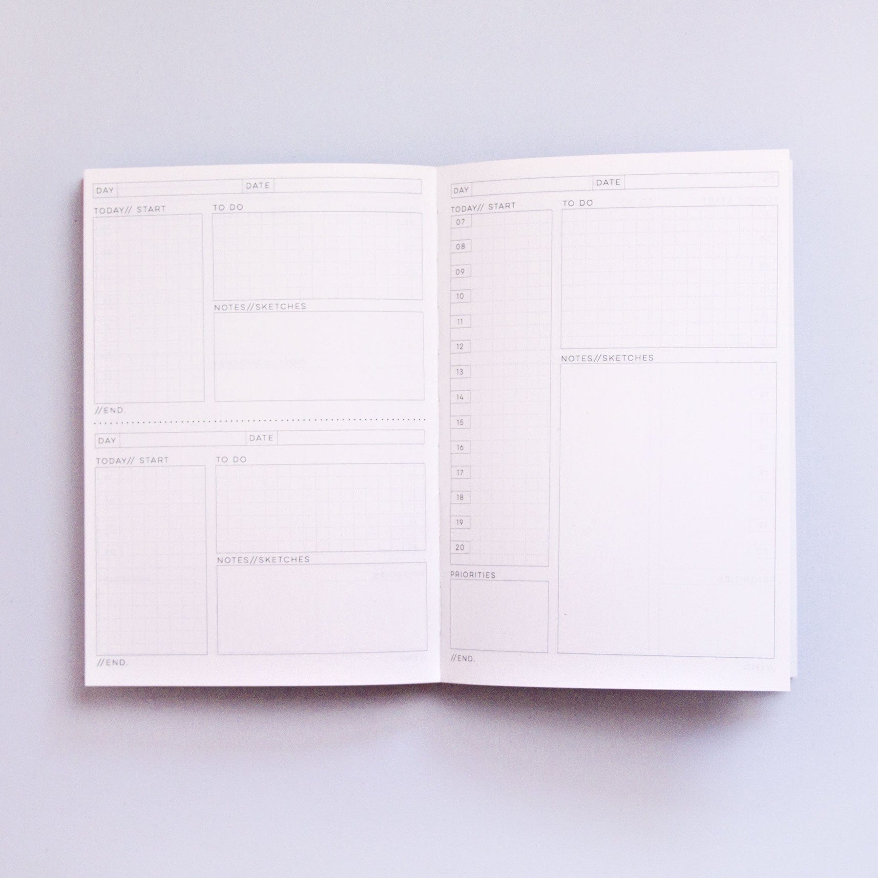 The Completist Planner Daily Planner Flora