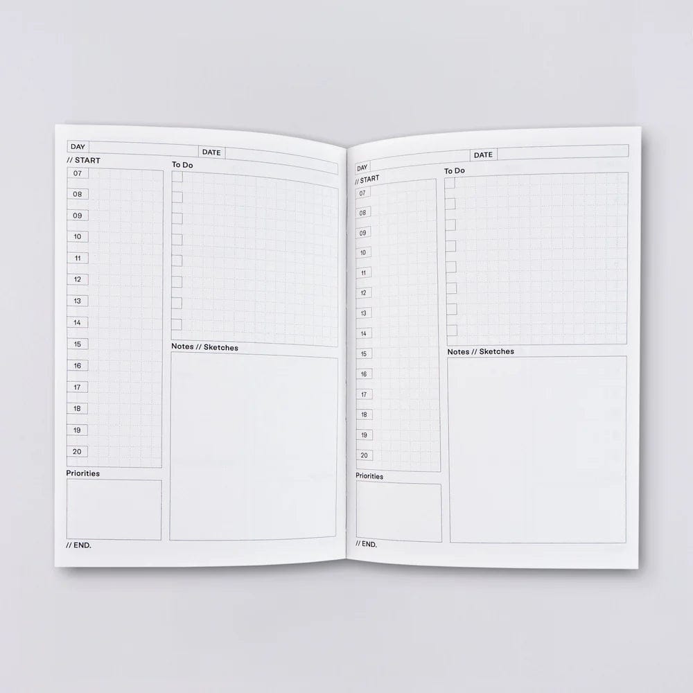 The Completist Planner Daily Planner Ginger