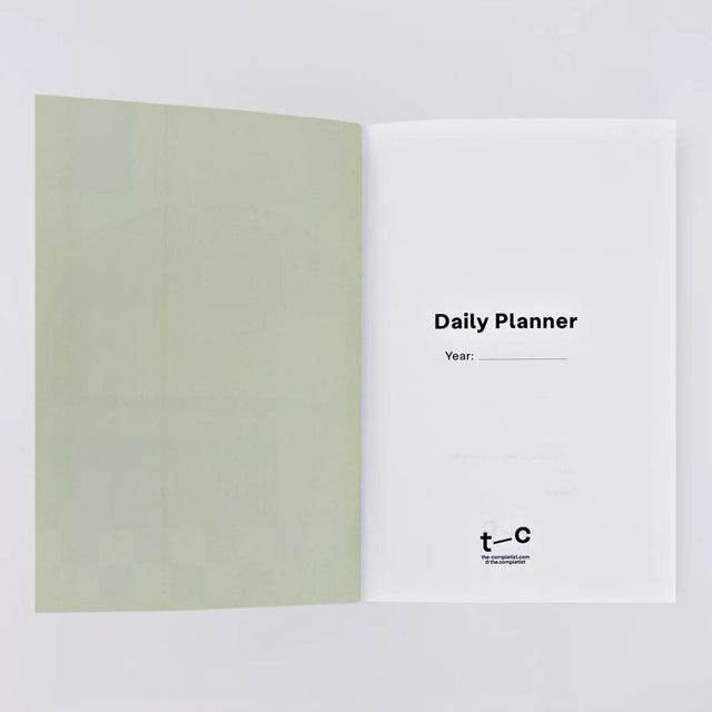 The Completist Planner Daily Planner Ginger