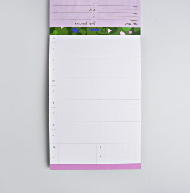 The Completist Planner Daily Planner Pad August
