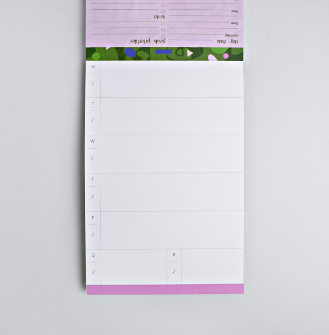 August Notepad Daily Planner Pad August – SayPaper