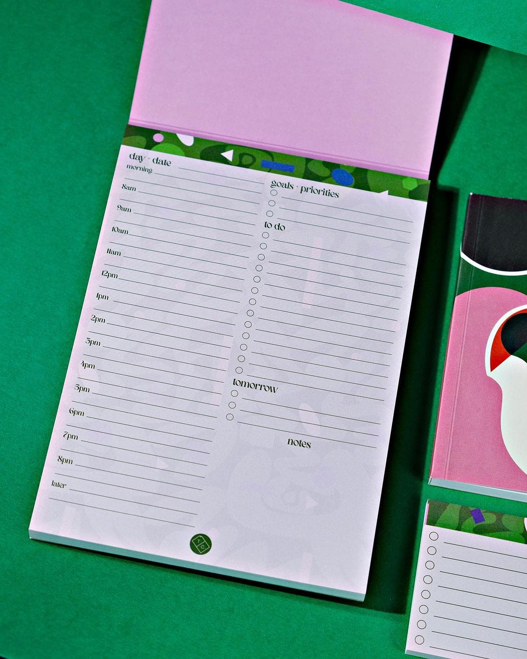 The Completist Planner Daily Planner Pad August