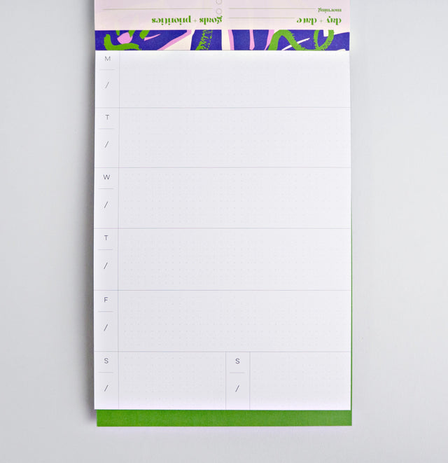The Completist Planner Daily Planner Pad Capri