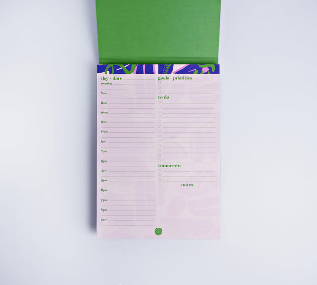 The Completist Planner Daily Planner Pad Capri