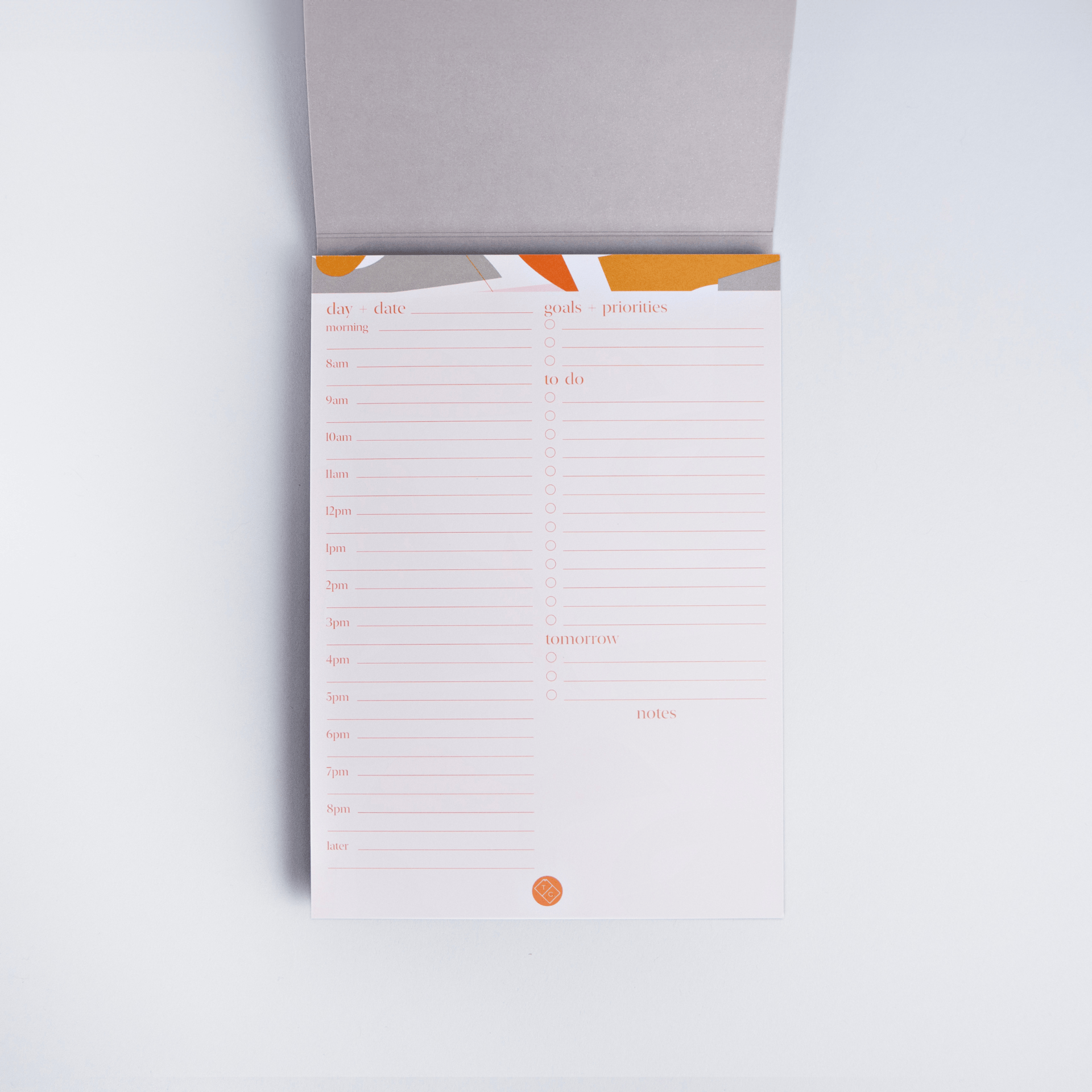 The Completist Planner Daily Planner Pad Madison