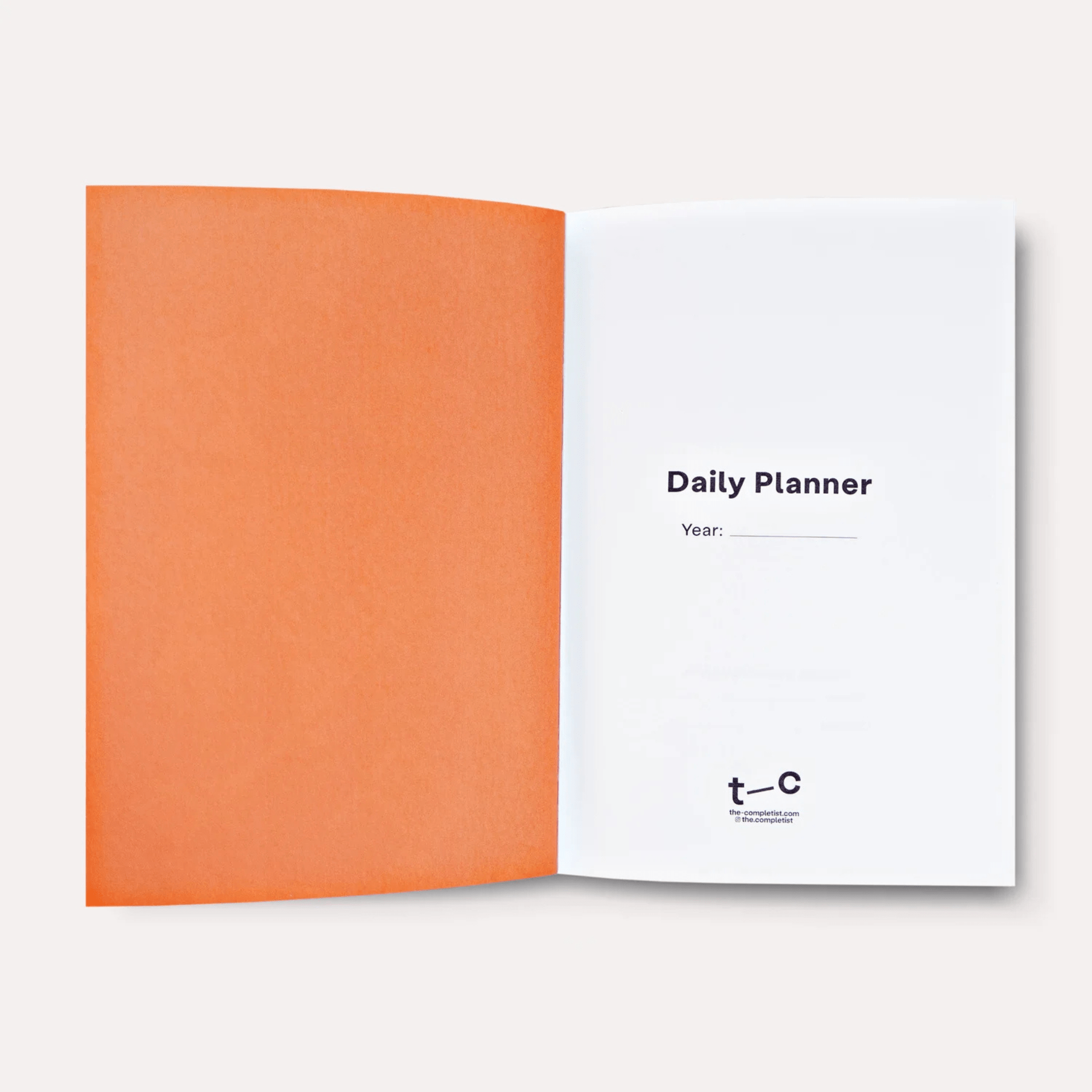 The Completist Planner Daily Planner Palau
