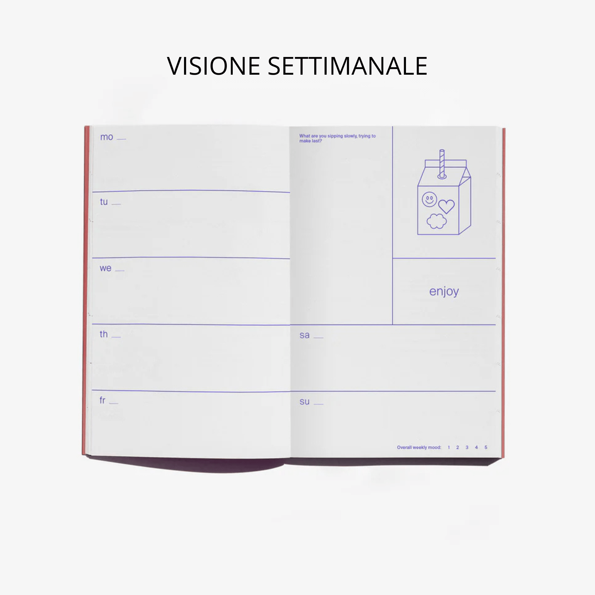 Edition Julie Joliat Planner Date Me Happy - Undated Planne