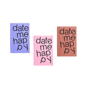 Edition Julie Joliat Planner Date Me Happy - Undated Planne