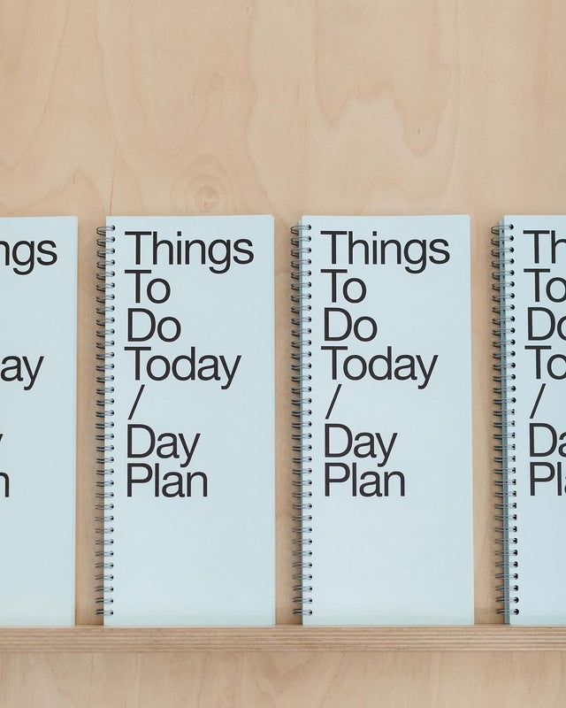 Marjolein Delhaas Planner Day Plan & Things To Do - Blue