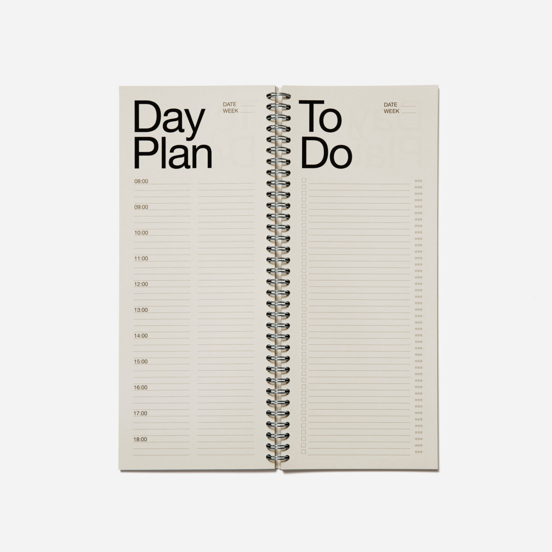 Marjolein Delhaas Planner Day Plan & Things To Do - Yellow